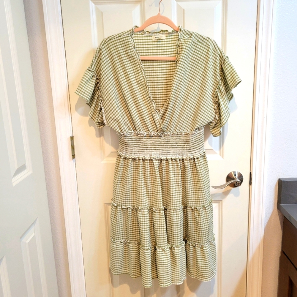 Max Studio Gingham Dress